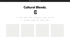 Desktop Screenshot of culturalblends.net